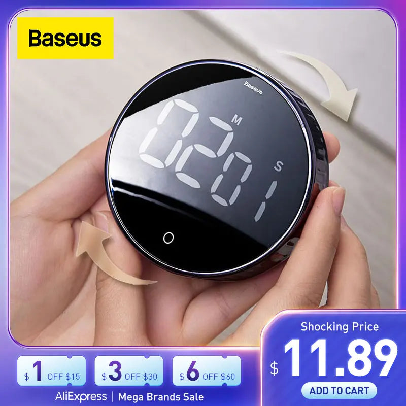SnapCount Timer - Magnetisk digital smart timer