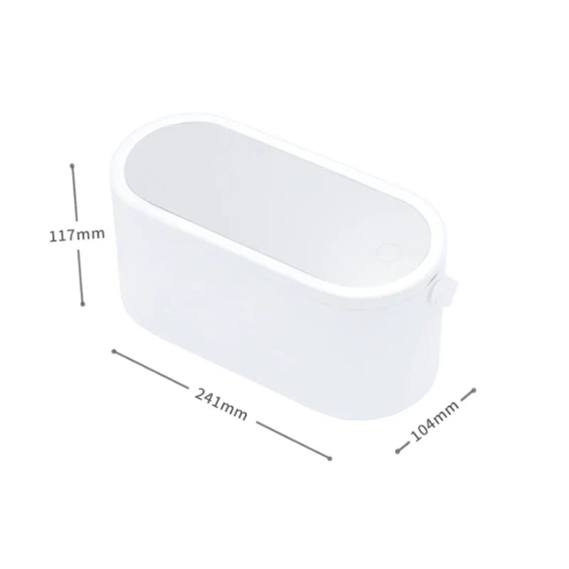 LuxeCase - Travel Portable Makeup Organizer Box With LED