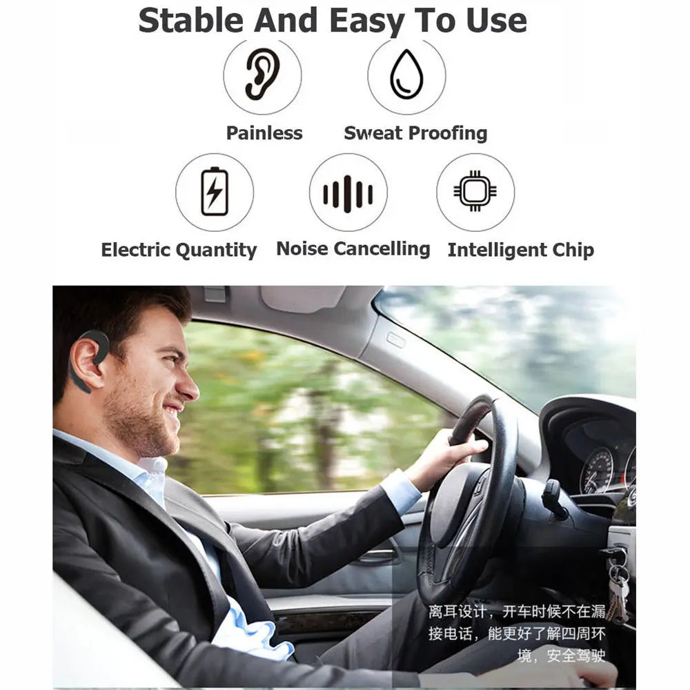 SafeHear Hook - Hörlurar med Bone Conduction