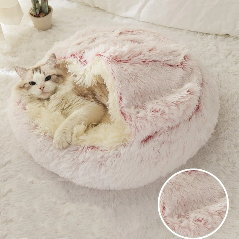CozyCave - Mysig kokongformad plyschsäng