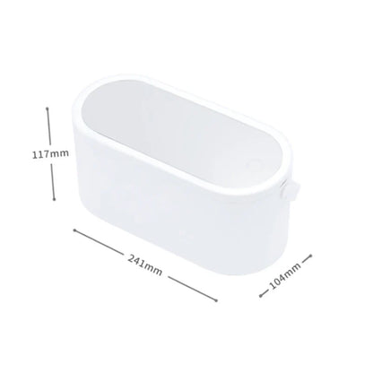 LuxeCase - Travel Portable Makeup Organizer Box With LED