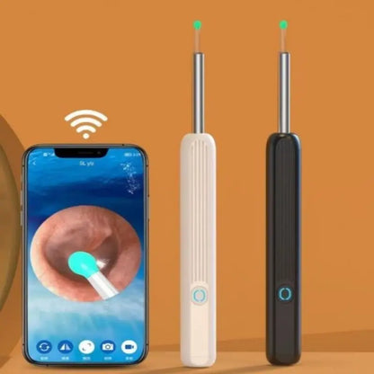 EarClear - Trådlöst öronvaxborttagningsverktyg med otoskop