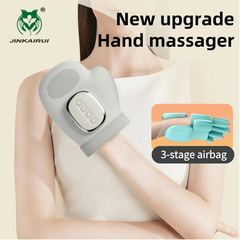 GripSooth - 3-i-1 handmassager - Naturlig smärtlindring för händer