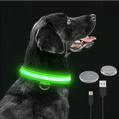 FlashFur - LED-blinkande hundhalsband