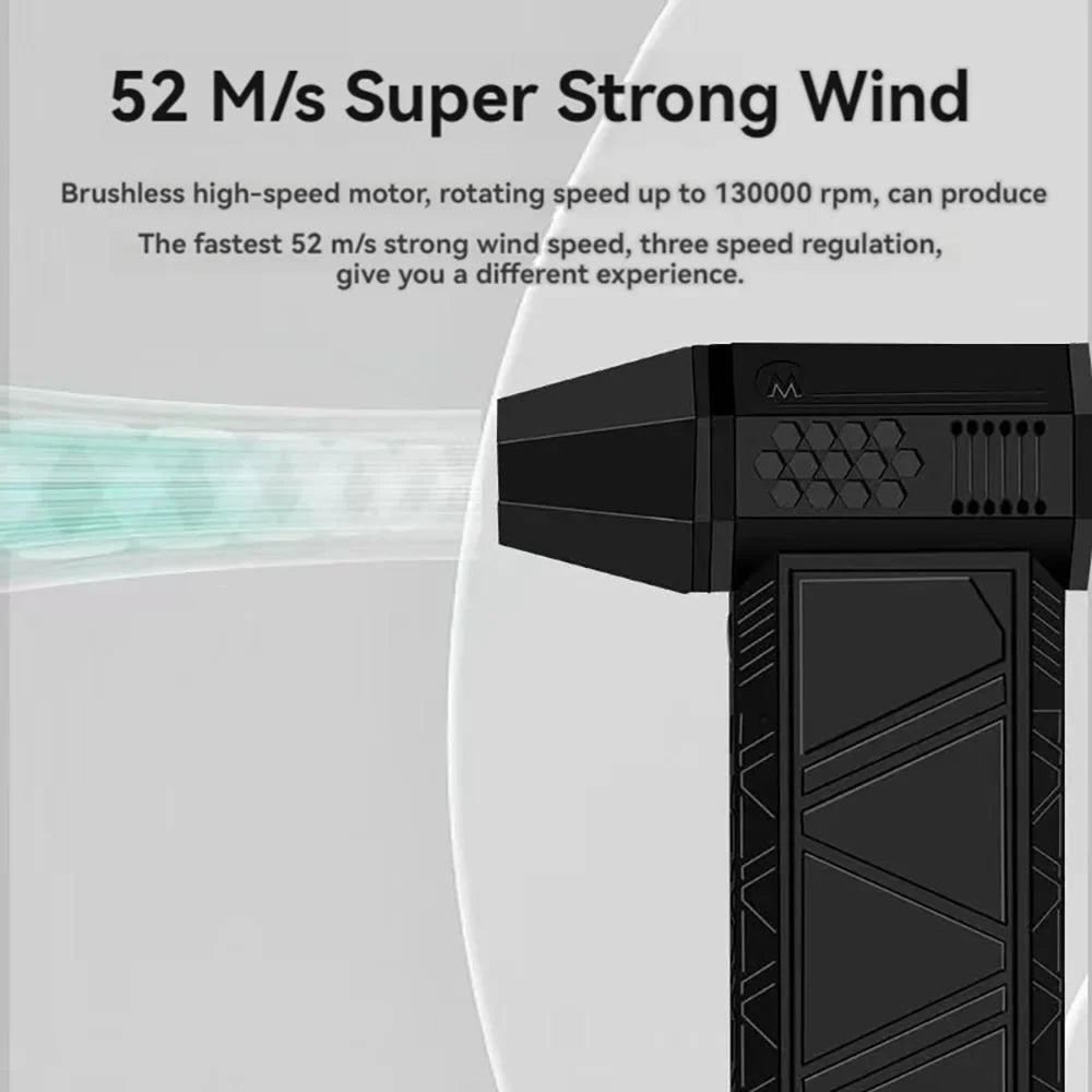 WindPulse 52 - Mini turbo jetfläkt portabel luftblåsare