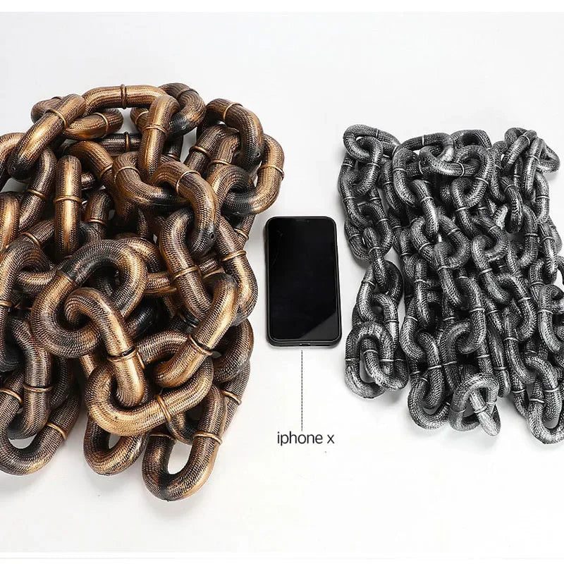 PawChain Couture - Överdimensionerat fejkat kedjekoppel för hundar