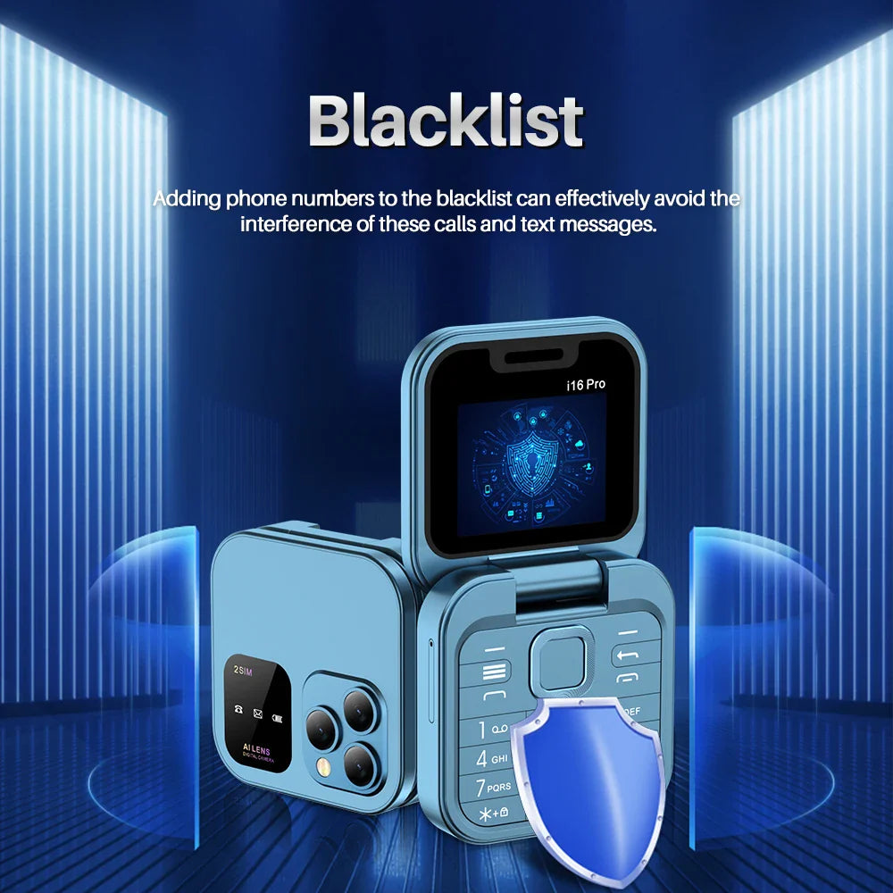 SnapCell - Ny mini-vikbar mobiltelefon