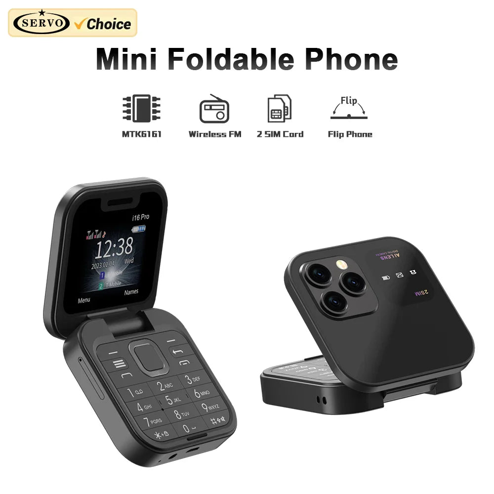 SnapCell - Ny mini-vikbar mobiltelefon