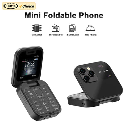 SnapCell - Ny mini-vikbar mobiltelefon