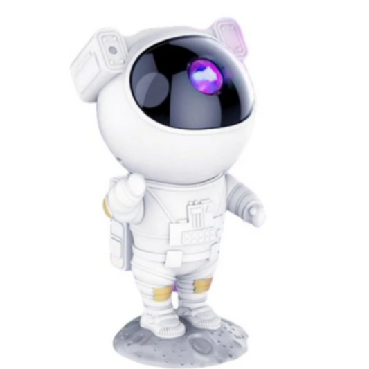 LunarGaze - Astronaut galax-nattlampa med stjärnprojektor