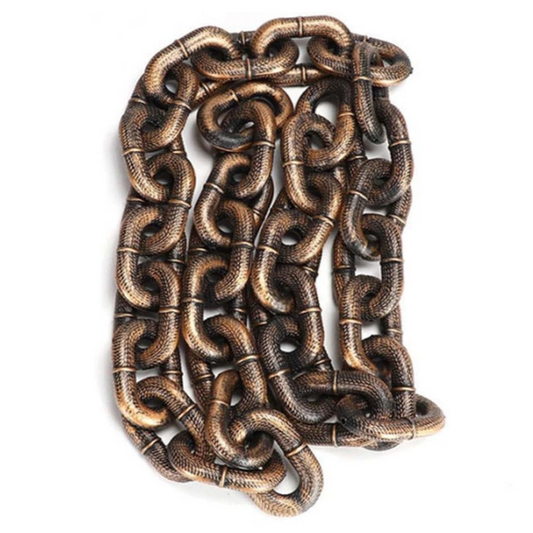 PawChain Couture - Överdimensionerat fejkat kedjekoppel för hundar