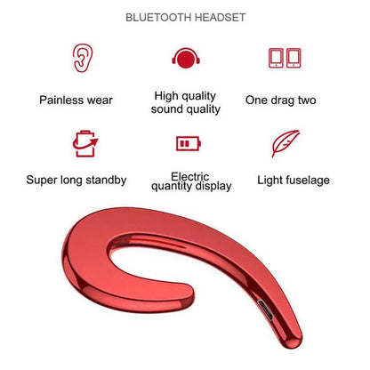 SafeHear Hook - Hörlurar med Bone Conduction