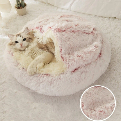 CozyCave - Mysig kokongformad plyschsäng